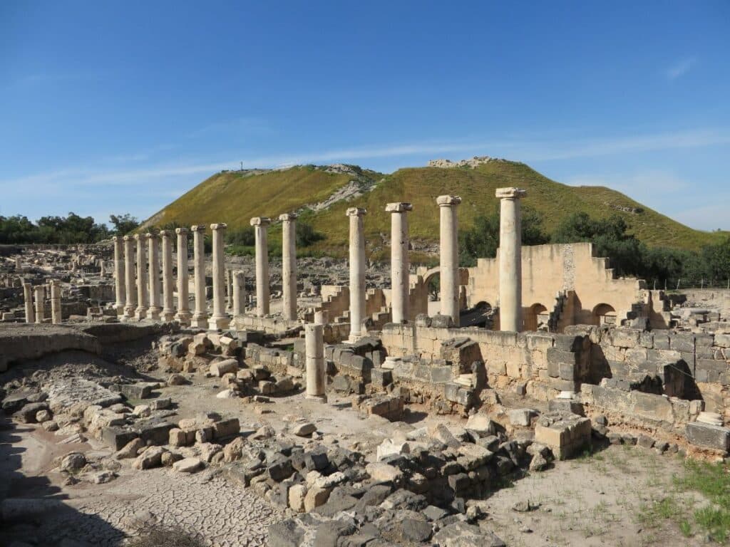 פרויקט תיירותי ענק: העיר הרומית העתיקה תחובר לבית שאן