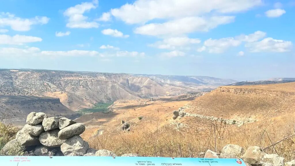 משולש גבולות: תצפית חדשה בגולן לעבר ישראל סוריה וירדן